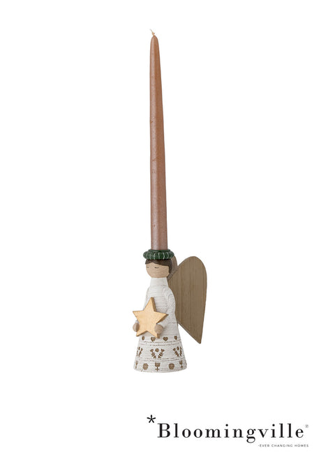 Bloomingville Abba Kerzenhalter | Weiá, Polyresin 82054045