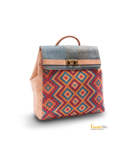 Corpet Cork Rucksacktasche Casablanca 721080 | Inca Blue