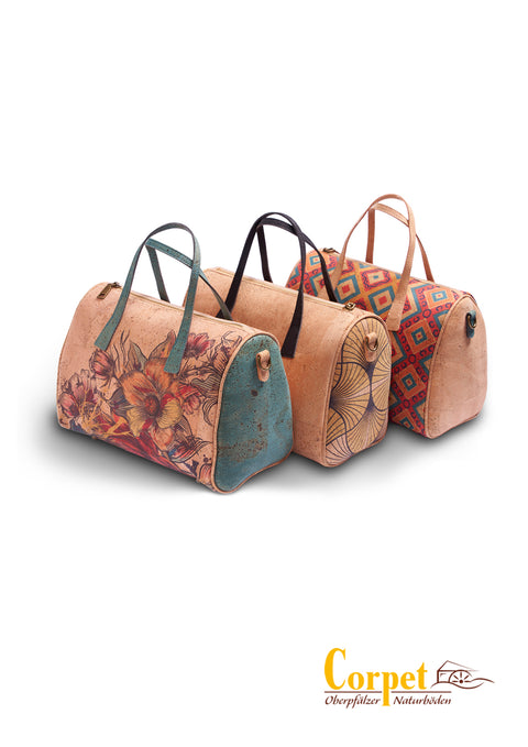 Corpet Cork Handtasche Milano 710064 | Red Flower