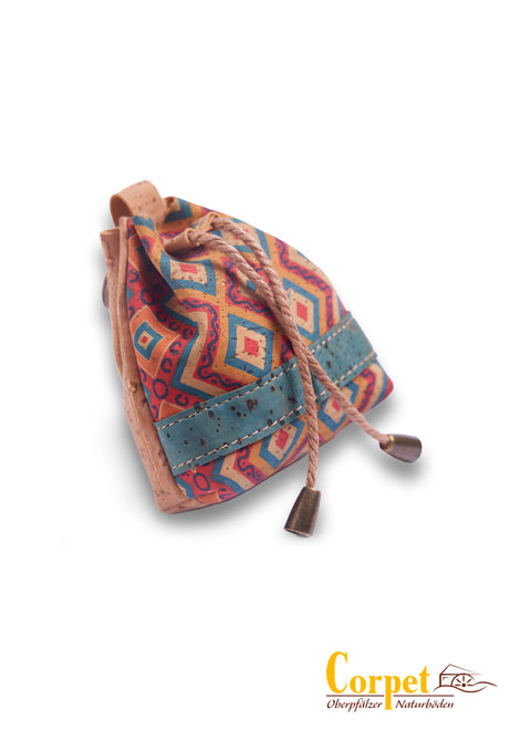 Corpet Cork Münztasche Verona 743080 | Inca Blue