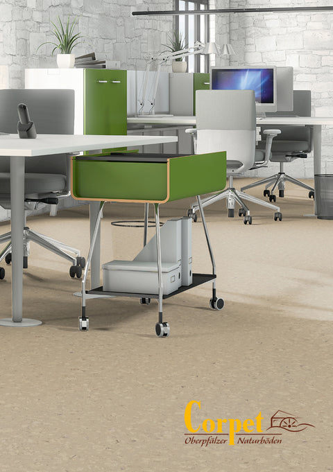 Korkbodenbelag, Designkork, Bio Boden, Klicksystem, Corpet Cork