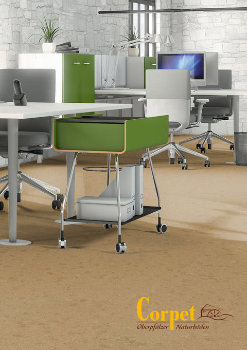 Korkbodenbelag, Designkork, Bio Boden, Klicksystem, Corpet Cork, Wohnbereich, privat