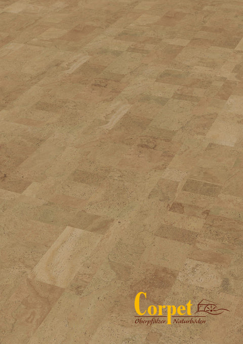 Korkbodenbelag, Designkork, Bio Boden, Klicksystem, Corpet Cork, Wohnbereich, privat