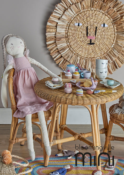 Bloomingville MINI Gentrim Spielset Lebensmittel Grau | FSC®100% Sperrholz 82045197