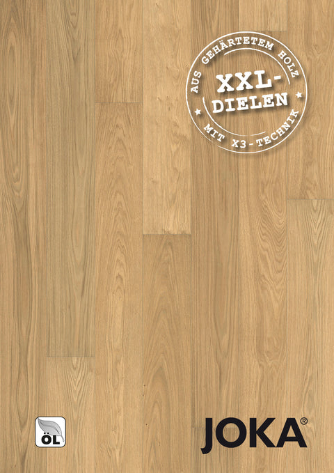 JOKA Naturholzböden 500 Eiche geb. Elegance V4 | Landhausdiele XXL Ativo x3 AE063