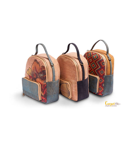 Corpet Cork Rucksack Napoli 707XL080 | Inca Blue