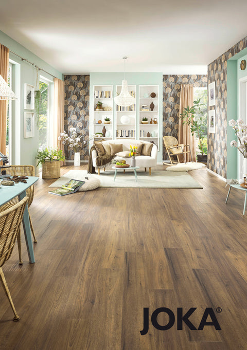 JOKA Deluxe XPLORA NEXT Klick 832 IMPULSE Naturdesignboden | 8465 Oak vintage brown V4