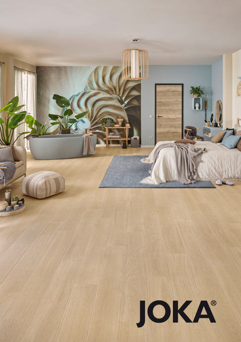 JOKA Deluxe XPLORA NEXT Klick 833 FINESSE Naturdesignboden | 8656 Oak infinity palewhite V4