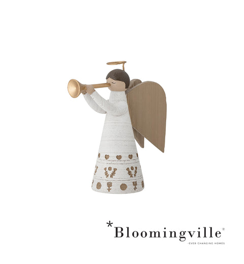 Bloomingville Abba Kerzenhalter | Weiá, Polyresin 82054045
