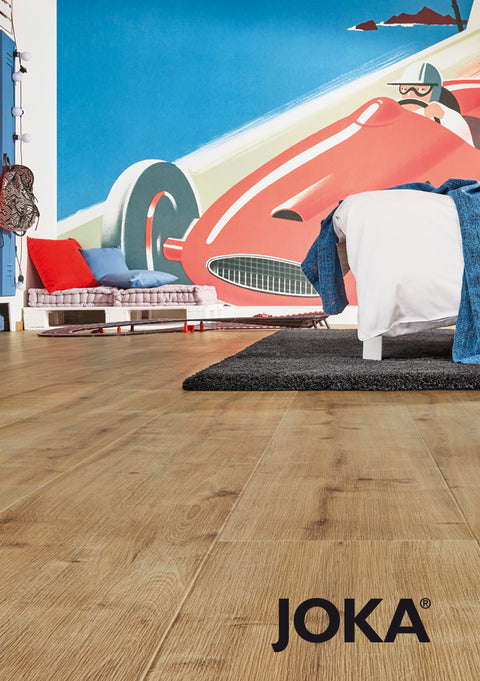 JOKA Deluxe XPLORA NEXT Klick 833 WIDE TIMELESS Naturdesignboden | 8837 Oak cottage V4