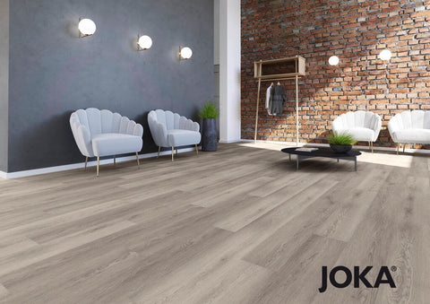 JOKA Designboden Sinero HDF Klickvariante | 501 Grey Gotham Oak mittelgrau